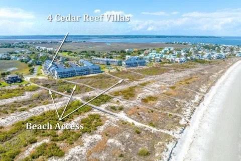 Villa Panoramic Marsh And Ocean Views. Steps To Beach And Pool. à Harbor Island Extérieur photo